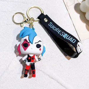 POP Style Suicide Squad 3D Keychain