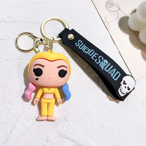 POP Style Suicide Squad 3D Keychain