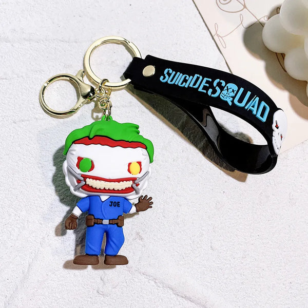 POP Style Suicide Squad 3D Keychain