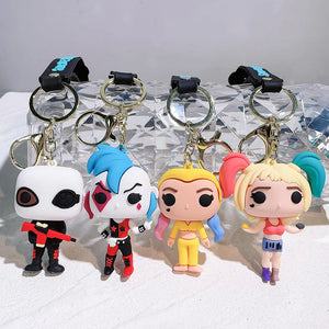 POP Style Suicide Squad 3D Keychain