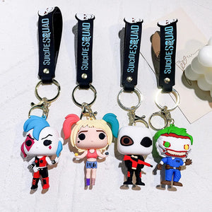 POP Style Suicide Squad 3D Keychain