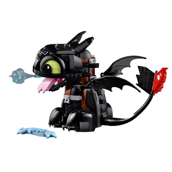 Toothless Dragon Building Blocks (855 Pcs)