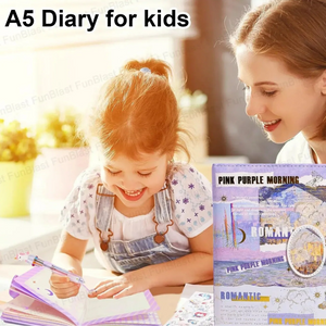 A5 Aesthetic Buckle Lock Journal