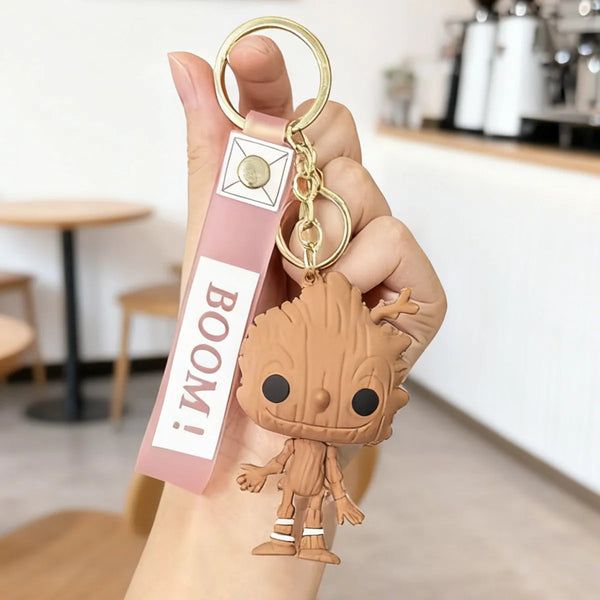 Pop Culture Iconic Cartoons 3D Keychain