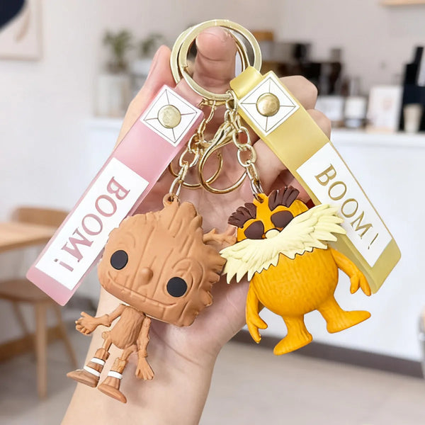 Pop Culture Iconic Cartoons 3D Keychain