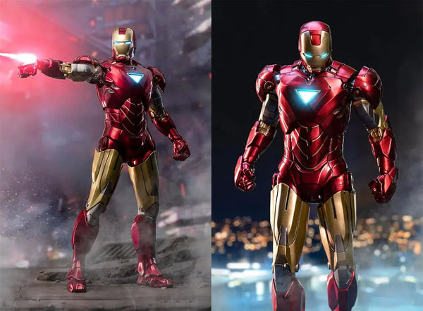 ZD Toys Iron Man MK06 Luminous Action Figure