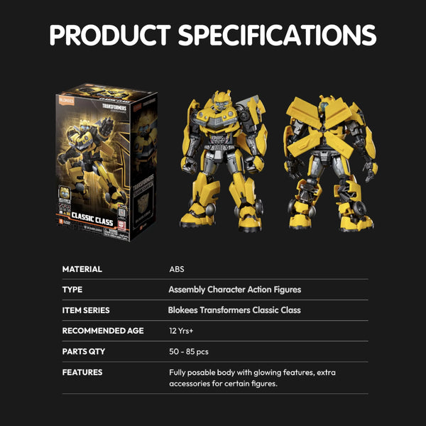 Blokees Stinger Bumblebee Action Figure