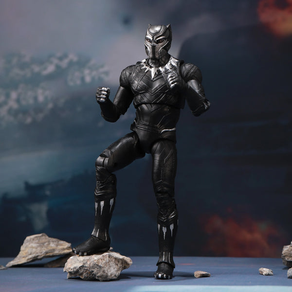 ZD Toys Black Panther Action Figure (18 cm)