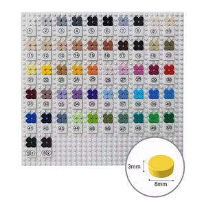 Owl Mosaic Pixel Art Building Blocks (3072 Pcs)