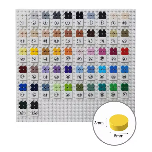 Owl Mosaic Pixel Art Building Blocks (3072 Pcs)