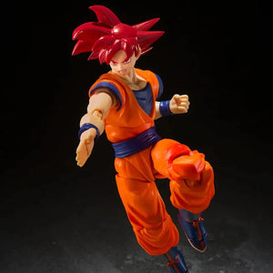 SHF Dragon Ball Super Saiyan God Son Goku Action Figure