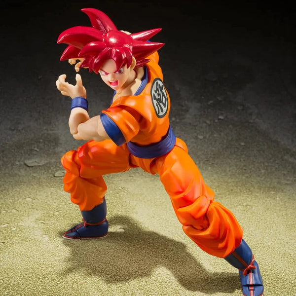 SHF Dragon Ball Super Saiyan God Son Goku Action Figure