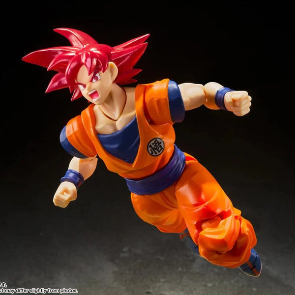 SHF Dragon Ball Super Saiyan God Son Goku Action Figure