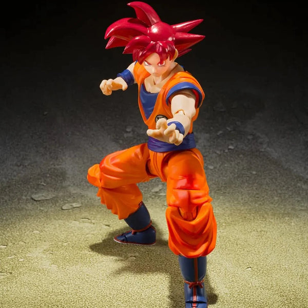 SHF Dragon Ball Super Saiyan God Son Goku Action Figure