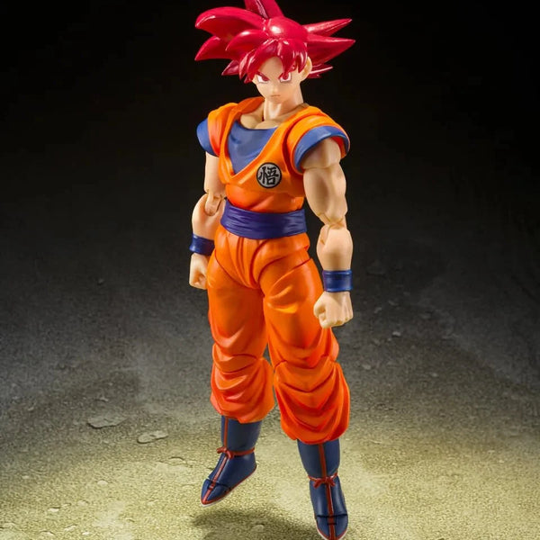 SHF Dragon Ball Super Saiyan God Son Goku Action Figure