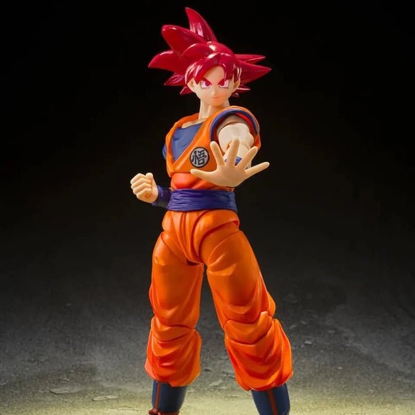 SHF Dragon Ball Super Saiyan God Son Goku Action Figure