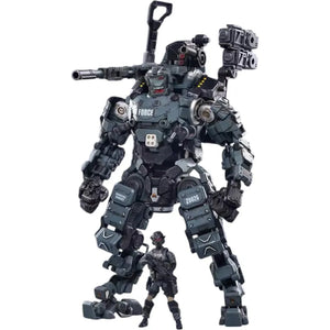 JOYTOY Steel Bone Grey Mecha & Pilot Action Figure