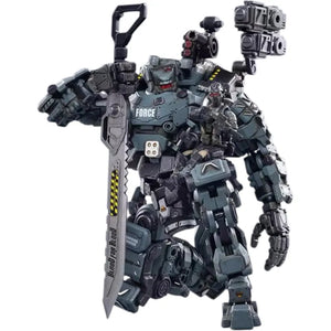 JOYTOY Steel Bone Grey Mecha & Pilot Action Figure