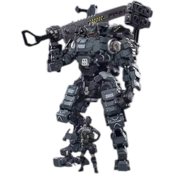 JOYTOY Steel Bone Grey Mecha & Pilot Action Figure