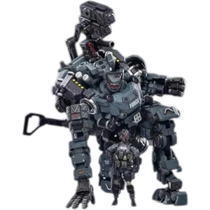 JOYTOY Steel Bone Grey Mecha & Pilot Action Figure