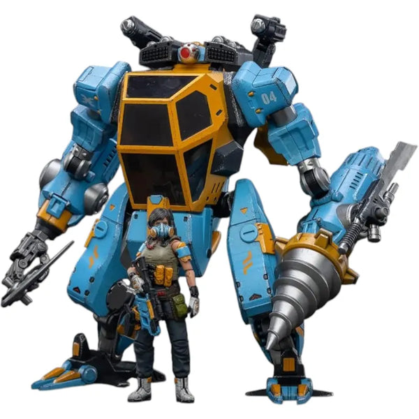 JOYTOY North 04 Blue Assault Mecha Figure