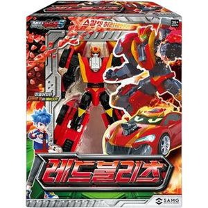 Metal Cardbot Red Blitz Action Figure