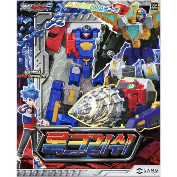 Metal Cardbot S Rock Crash Action Figure