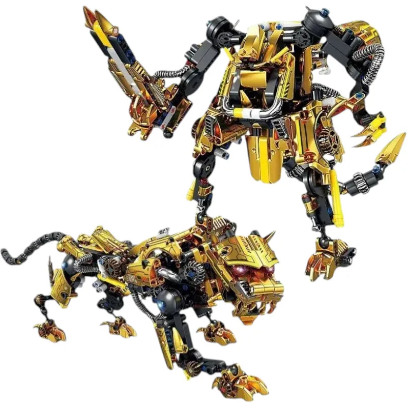 GBL Vibranium Cheetah Building Blocks (595 Pcs)
