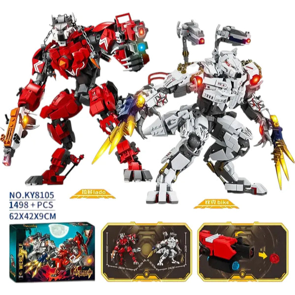 KAZI Werewolf Brothers Building Blocks (1498 Pcs)
