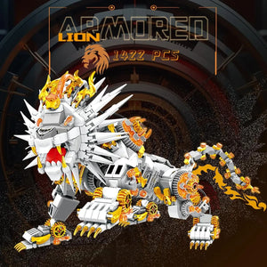 KAZI Mechanical Lion Building Blocks (1422 Pcs)