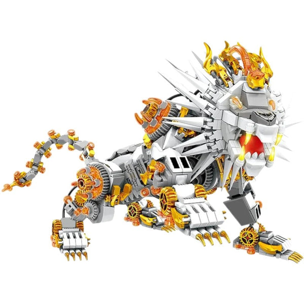 KAZI Mechanical Lion Building Blocks (1422 Pcs)