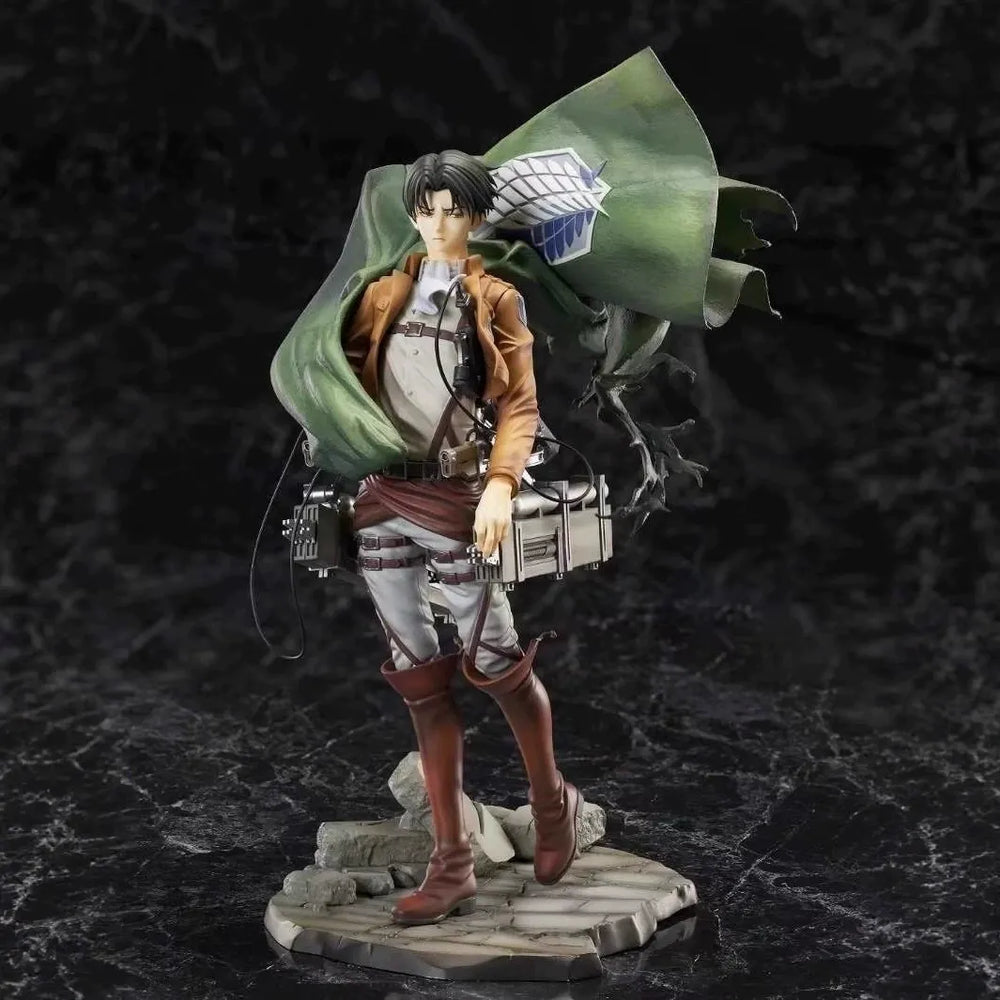 AoT Levi Ackerman Caped Soilder Statue