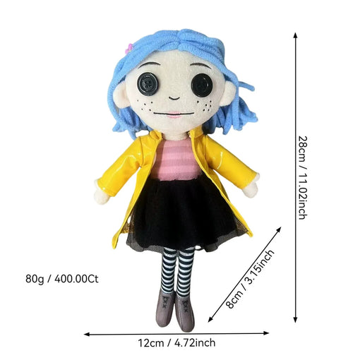 Coraline & Monsters Plush Doll Collection (28 cm)