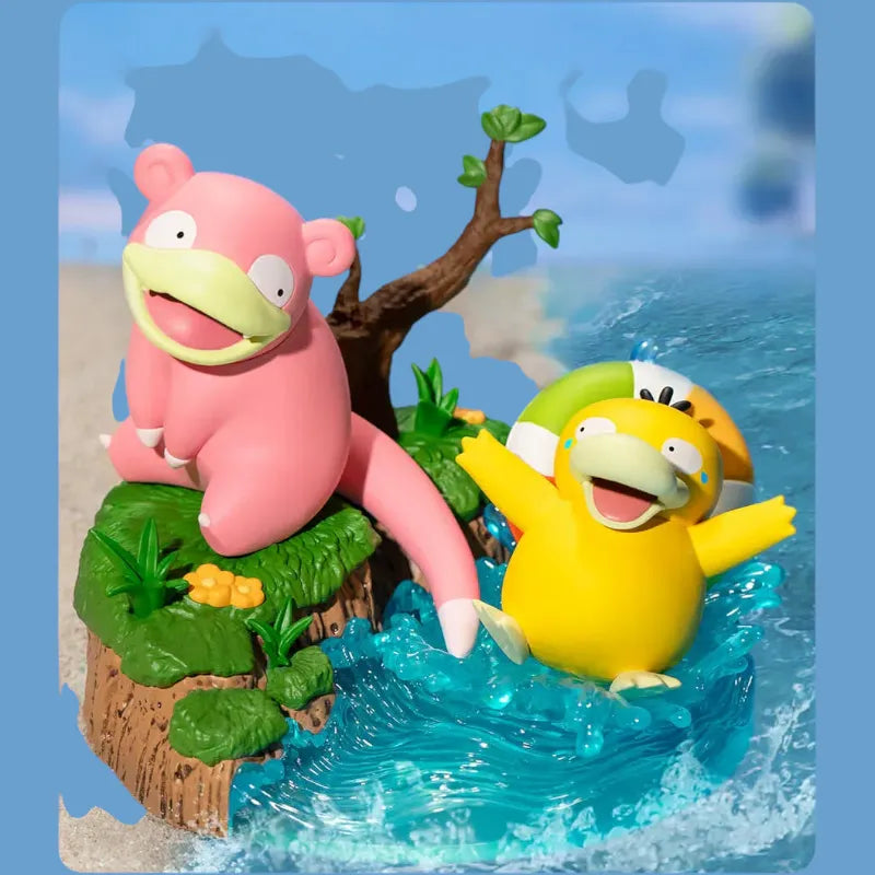 Funism Pokemon Psyduck & Slowpoke Action Figure