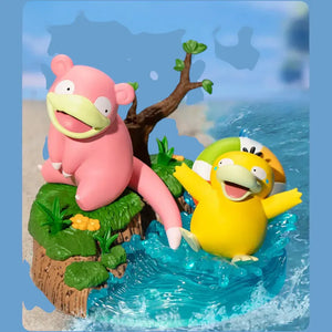 Funism Pokemon Psyduck & Slowpoke Action Figure