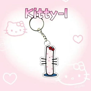 Hello Kitty Personalised Letter Keychain