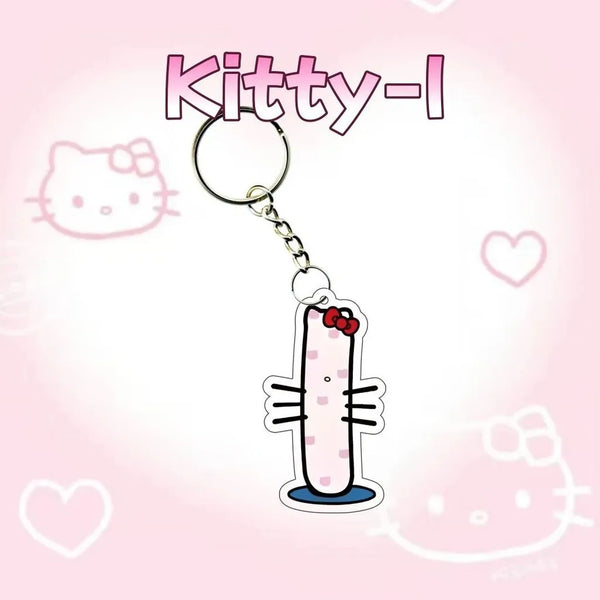 Hello Kitty Personalised Letter Keychain