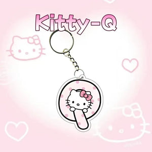 Hello Kitty Personalised Letter Keychain