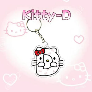 Hello Kitty Personalised Letter Keychain
