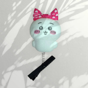 Kawaii Chiikawa Bouncing Hair Clip