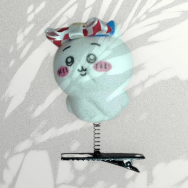 Kawaii Chiikawa Bouncing Hair Clip