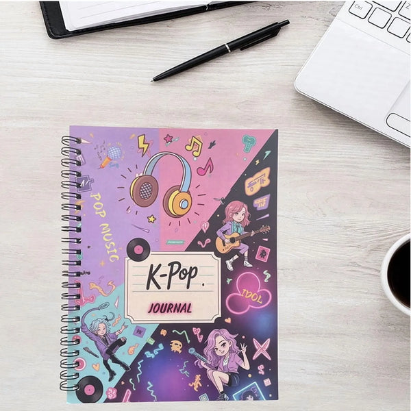 K-Pop Idol Pulse Spiral Journal