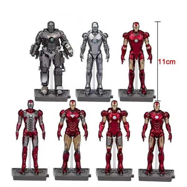 ZD Toys Iron Man Infinity Saga Master Figure (Set of 7)