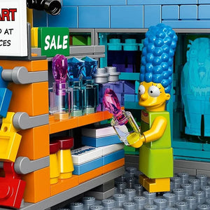 Simpsons Kwik-E-Mart Building Blocks (2179 Pcs)