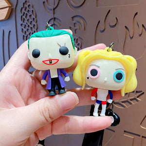 POP Style Suicide Squad 3D Keychain