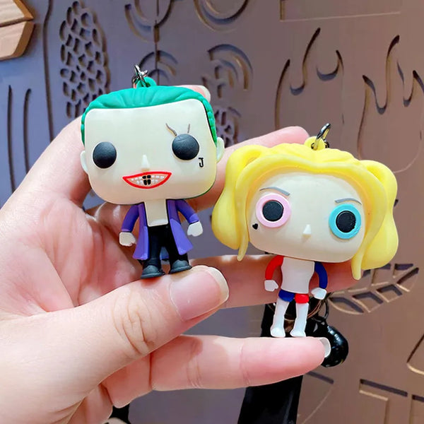 POP Style Suicide Squad 3D Keychain