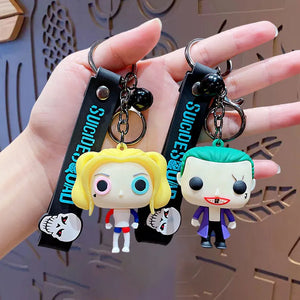 POP Style Suicide Squad 3D Keychain