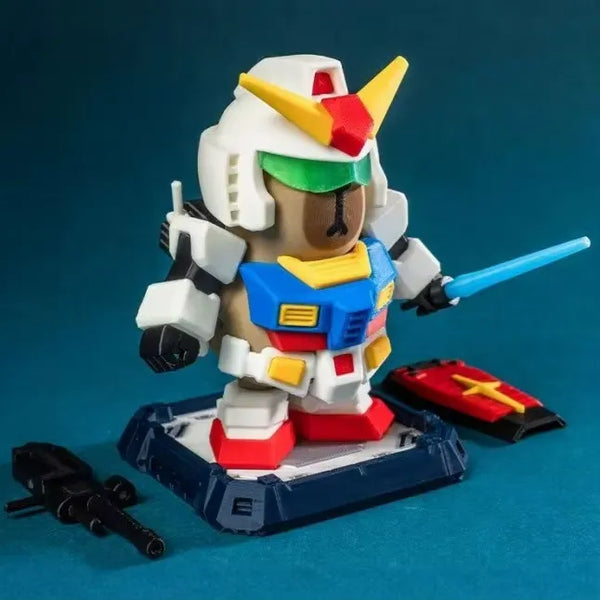 Commander Capy 3D Magnetic Figurine