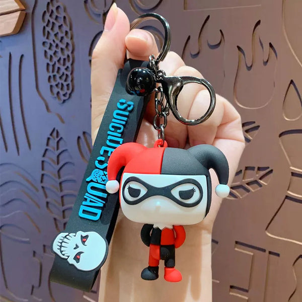 POP Style Suicide Squad 3D Keychain