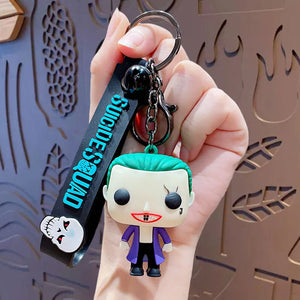 POP Style Suicide Squad 3D Keychain
